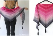 This Is Me Shawl Crochet Free Pattern - Women Lace #Shawl; Free #Crochet; Patterns