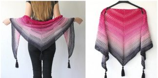 This Is Me Shawl Crochet Free Pattern - Women Lace #Shawl; Free #Crochet; Patterns