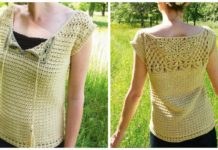 Butterfly Blouse Isadora Top Crochet Free Pattern Blouse Isadora Top Crochet Free Pattern - Women Summer #Top Free #Crochet; Patterns
