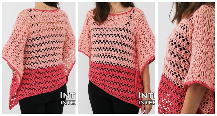 Crochet Asymmetrical Tee