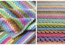 Cupcake Stripe Blanket Crochet Free Pattern Cupcake Stripe Blanket Crochet Free Patterns - Stripy #Blanket; Free #Crochet; Patterns