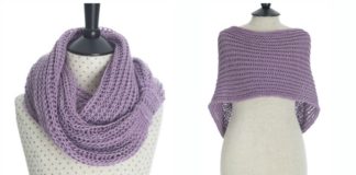 Meringue Cowl Knitting Free Pattern - Women Cowl Free #Knitting Patterns