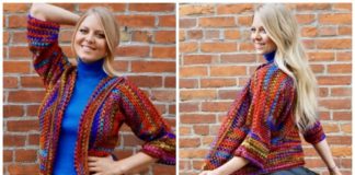 Square Up Jacket Crochet Free Patterns - Women #Jacket; Free #Crochet; Patterns