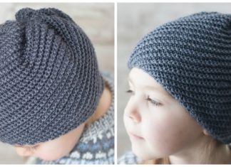 The Twist Beanie Hat Crochet Free Pattern - #Beanie; Hat Free #Crochet; Patterns