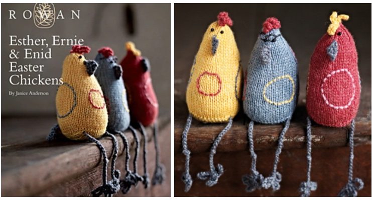 Amigurumi Easter Chicks Free Knitting Patterns