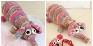 Crochet Flurb Elephant Amigurumi Free Pattern - #Amigurumi; #Elephant; Free Crochet Patterns