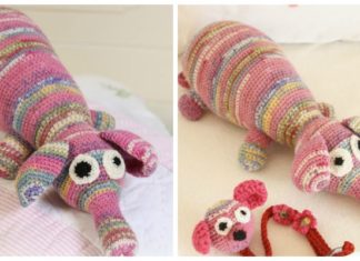 Crochet Flurb Elephant Amigurumi Free Pattern - #Amigurumi; #Elephant; Free Crochet Patterns