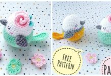 Amigurumi Spring Bird Crochet Free Pattern - Crochet #Bird; #Amigurumi; Free Patterns