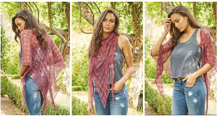 Birch Lace Shawl Free Knitting Pattern Birch Lace Shawl Free Knitting Pattern