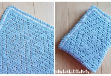 Hopscotch Harlequins Blanket Crochet Free Pattern - Fillet #Blanket; Free #Crochet; Patterns