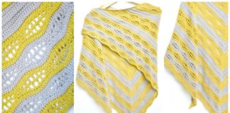 Kalinda Shawl Crochet Free Pattern - Women Lace #Shawl; Free #Crochet; Patterns