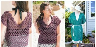 Weekender Tunic Crochet Free Patterns - Women Summer #Top Free #Crochet; Patterns