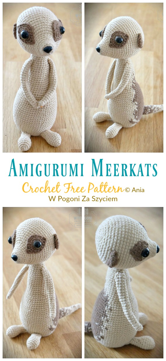 Amigurumi Meerkats Free Crochet Pattern