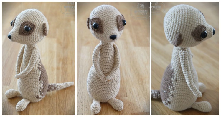 Kostenlose Häkelanleitung für Amigurumi-Erdmännchen