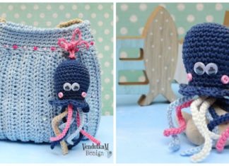 Make it Blue Purse Crochet Free Pattern - Women Shoulder #Bags; Free #Crochet; Patterns