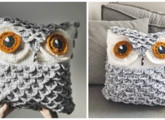 Owl Pillow Crochet Free Patterns