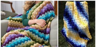 Twilight Shells Throw Crochet Free Patterns [Video] - Shell Stitch Throw #Blanket; Free #Crochet; Patterns