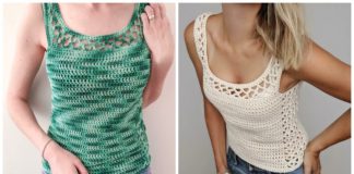Aestas Summer Top Crochet Free Pattern - Women Summer #Top Free #Crochet; Patterns