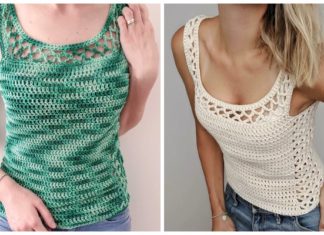 Aestas Summer Top Crochet Free Pattern - Women Summer #Top Free #Crochet; Patterns