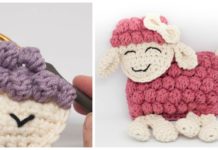 Amigurumi Bobble Lamb Sheep Free Crochet Patterns - Farm Animals Toys #Amigurumi; Free Crochet Patterns