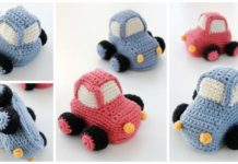 Amigurumi My First Car Crochet Free Pattern - Crochet #Car; Toy Amigurumi Free Patterns
