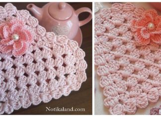 Easy Granny Heart Doily Crochet Free Pattern [Video] - Small Doily Free Crochet Patterns