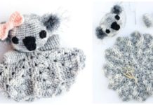 Koala Lovey Crochet Free Patterns - Baby #Lovey; #Blanket; Security Comforter Free #Crochet; Patterns