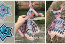 Owl Lovey Crochet Free Pattern [Video] - Baby #Lovey; #Blanket; Security Comforter Free #Crochet; Patterns