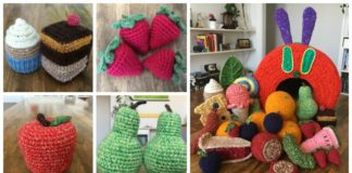 The Very Hungry Caterpillar Toy Set Crochet Free Pattern