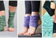 Yoga Socks Crochet Free Patterns