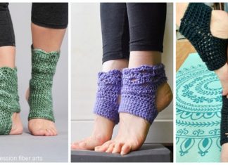 Yoga Socks Crochet Free Patterns
