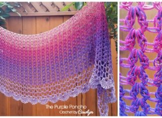 Zen Garden Shawl Crochet Free Pattern - Women Shawl #Wrap; Free #Crochet; Patterns