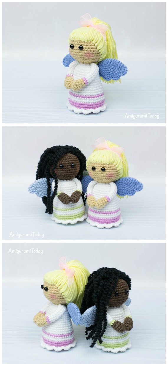 Amigurumi Angel Bust Crochet Free Pattern - #Doll; Crochet #Amigurumi; Free Pattern 