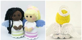 Amigurumi Angel Doll Crochet Free Patterns - #Doll; Crochet #Amigurumi; Free Patterns
