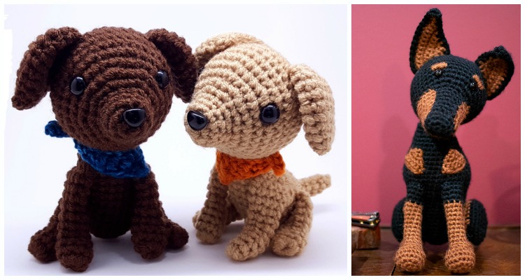 Amigurumi Little Dog Crochet Free Patterns Crochet