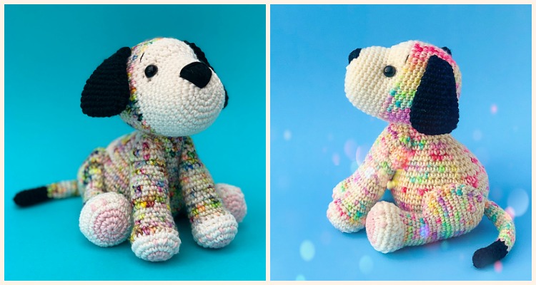 Amigurumi Rainbow Puppy Crochet Pattern Crochet & Knitting