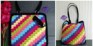 C2C Tote Bag Crochet Free Pattern - Tote #Bag; Free #Crochet; Patterns