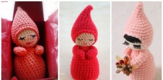 Crochet Sleepy Sarah Doll Amigurumi Free Pattern -#Amigurumi; #Doll; Crochet Free Patterns