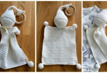 Cuddly Doll Lovey Crochet Free Pattern - Baby #Lovey; #Blanket; Security Comforter Free #Crochet; Patterns