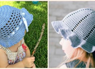 Easy Girl Sun Hat Crochet Free Patterns