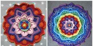 Mandala Madness Crochet Free Pattern - Enchanting Mandala Free Crochet Patterns