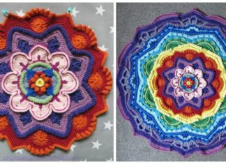 Mandala Madness Crochet Free Pattern - Enchanting Mandala Free Crochet Patterns