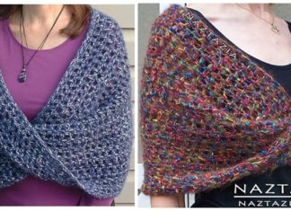 Mobius Shawl Wrap Crochet Free Pattern [Video]- Women Shawl #Wrap; Free #Crochet; Patterns
