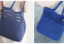 Soho Tote Bag Crochet Free Pattern [Video]] - Beach #Bag; Free #Crochet; Patterns