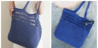 Soho Tote Bag Crochet Free Pattern [Video]] - Beach #Bag; Free #Crochet; Patterns