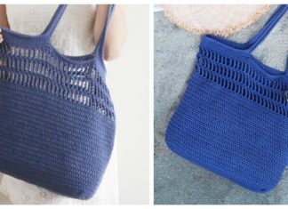 Soho Tote Bag Crochet Free Pattern [Video]] - Beach #Bag; Free #Crochet; Patterns