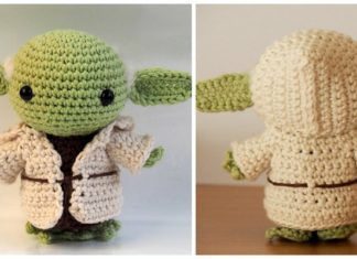 Amigurumi Yoda Crochet Free Pattern -#Amigurumi; #Doll; Crochet Free Patterns