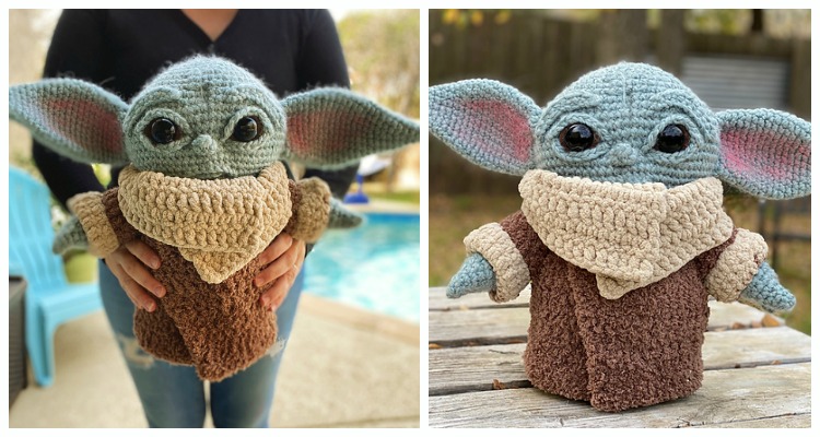 10 Amigurumi Yoda Crochet Patterns Crochet & Tricot