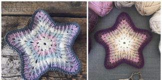 ELoStar CAL Crochet Free Pattern [Video] - Easy #Crochet Coaster Free Patterns