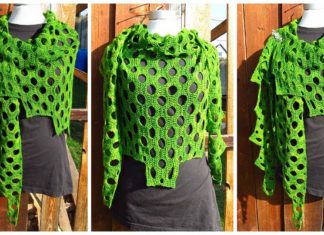 Let the Sunshine In Lace Shawl Crochet Free Pattern- Women Lace #Shawl; Free #Crochet; Patterns
